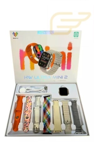 SMARTWATCH RELOGIO HW ULTRA 2 MINI 41MM SERIES 9 COM 7 PULSEIRAS