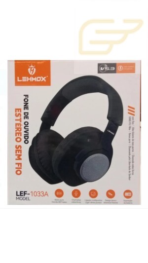 FONE DE OUVIDO SEM FIO LEHMOX LEF-1033A