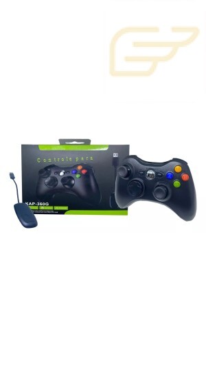 CONTROLE XBOX 360/PC/PS3 SEM FIO KAPBOM KAP-360G
