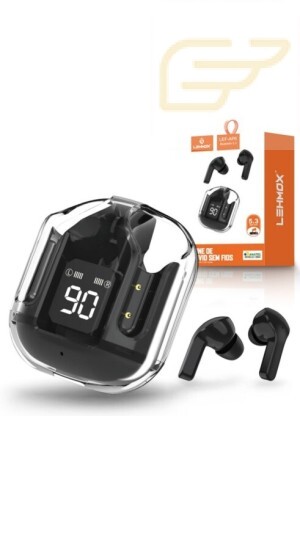 FONE DE OUVIDO SEM FIO BLUETOOTH 5.3 LEF-AP6