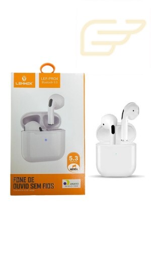 FONE DE OUVIDO SEM FIO LEF-PRO4