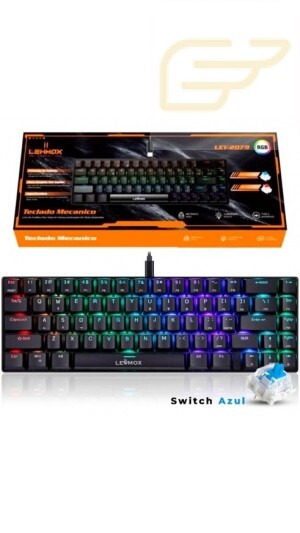 TECLADO MECANICO RGB LEY-2079