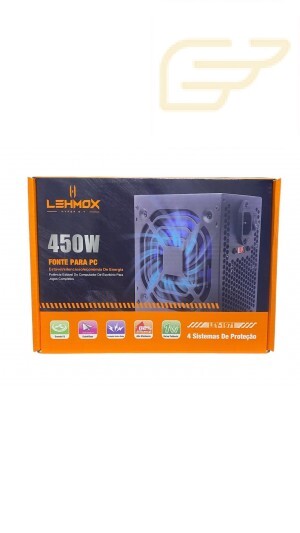 FONTE DE ALIMENTAÇAO PARA PC 450W LEHMOX LEY-1971