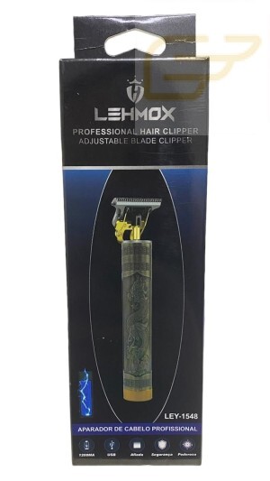 MAQUINA DE CORTAR CABELO PROFISSIONAL COM CARREGADOR LEHMOX LEY-1548