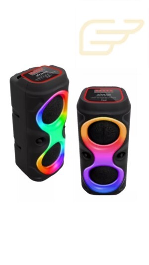 CAIXA DE SOM SEM FIO COM LED RGB 50W XTRAD XDG-148