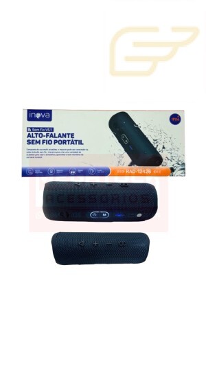 CAIXA DE SOM PORTATIL INOVA RAD-12426