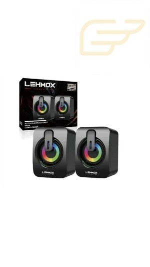 CAIXA DE SOM ESTEREO PARA COMPUTADOR LEHMOX LEY-1917