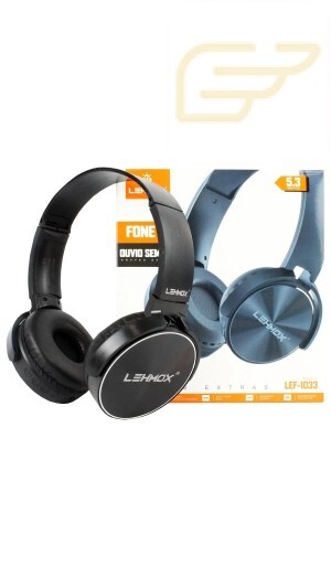 FONE DE OUVIDO BLUETOOTH WIRELESS 5.3 LEHMOX LEF-1033