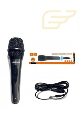 MICROFONE PROFISSIONAL COM FIO LEHMOX LEY-2169