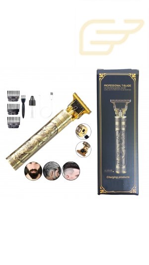 MAQUINA DE CABELO E BARBA PROFESSIONAL T-BLADE RH-08-1