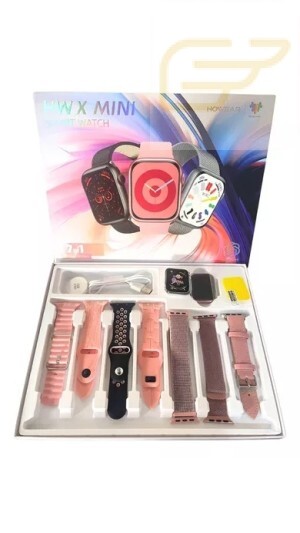 SMARTWACH HW X MINI COM 7 PULSEIRAS