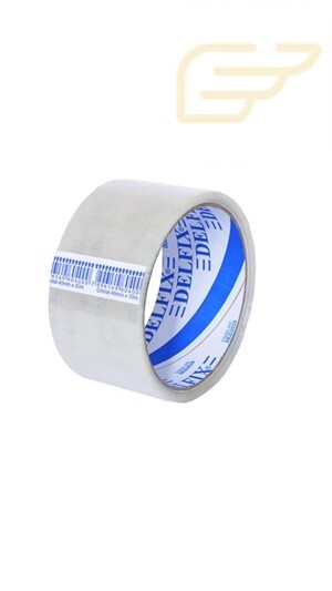 FITA ADESIVA 45MMX40M CRISTAL DELFIX