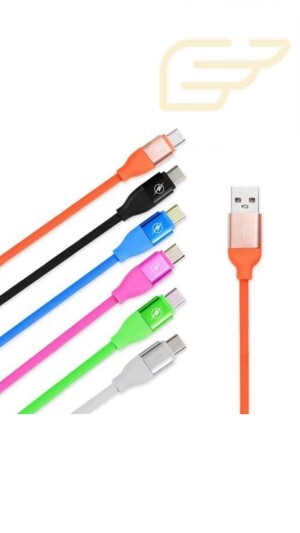 CABO COLORIDO EMBORRACHADO TIPO C 1,20M HMASTON H76-3