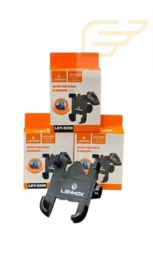 SUPORTE PARA CELULAR DE NAVEGAÇAO ALUMINIO RESISTENTE LEHMOX LEY-2258