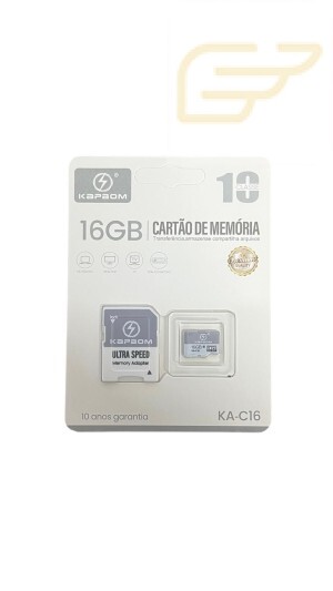 CARTAO DE MEMORIA 16GB KAPBOM KA-C16