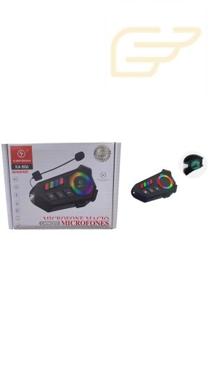 FONE DE OUVIDO BLUETOOTH COM MICROFONE PARA CAPACETE KAPBOM KA-B06