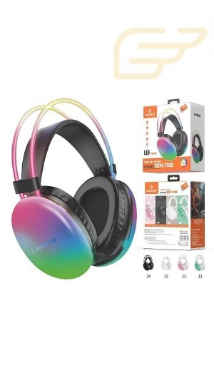 FONE DE OUVIDO SEM FIO BLUETOOTH RGB LEHMOX LEF-1027D