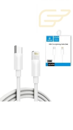 CABO USB C/ LIGHTNING LEHMOX LE-479