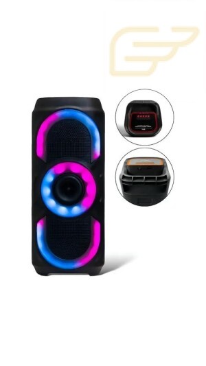 CAIXA DE SOM SEM FIO COM LED RGB 50W XTRAD XDG-141