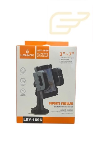 SUPORTE VEICULAR DE VENTOSA LEHMOX LEY-1696