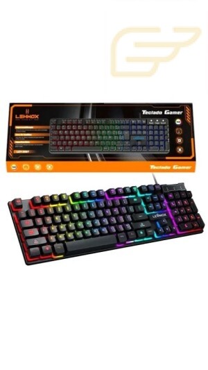 TECLADO GAMER LED RGB LEHMOX LEY-2087