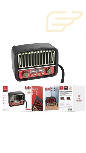 RADIO VINTAGE PORTATIL KAPBOM KA-8552