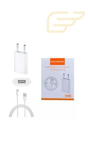 CARREGADOR LIGHTNING 10W HMASTON CB01