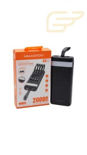 CARREGADOR PORTATIL 20000MAH HMASTON YD-06