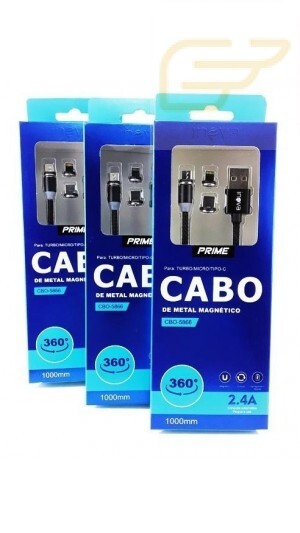 CABO DE DADOS MAGNETICO 3 EM 1 V8 TIPO C INOVA CBO-5866